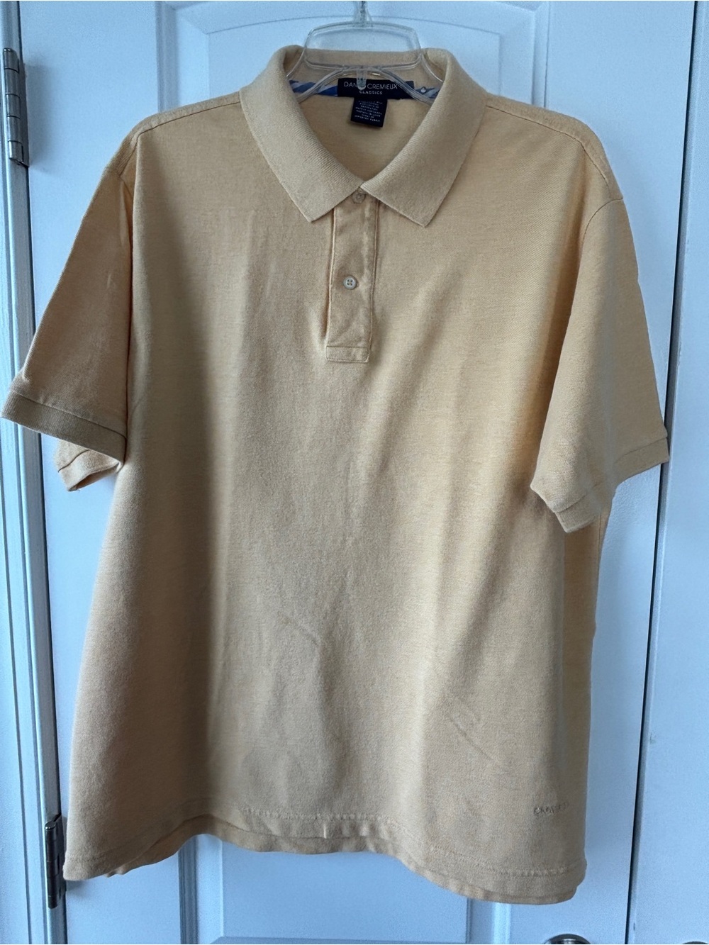 Daniel Cremieux Short-Sleeve Polo in Light Yellow